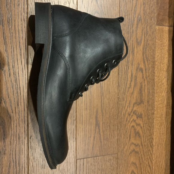 Steve Madden Krank Black Leather Boot - Picture 4 of 7
